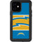 NFL Los Angeles Chargers Zone Block iPhone 12 Waterproof Case