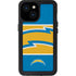 NFL Los Angeles Chargers Zone Block iPhone 13 Mini Waterproof Case