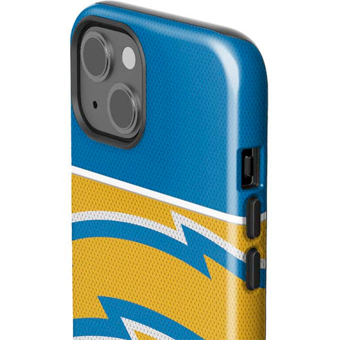 NFL Los Angeles Chargers Zone Block iPhone 14 Plus Impact Case