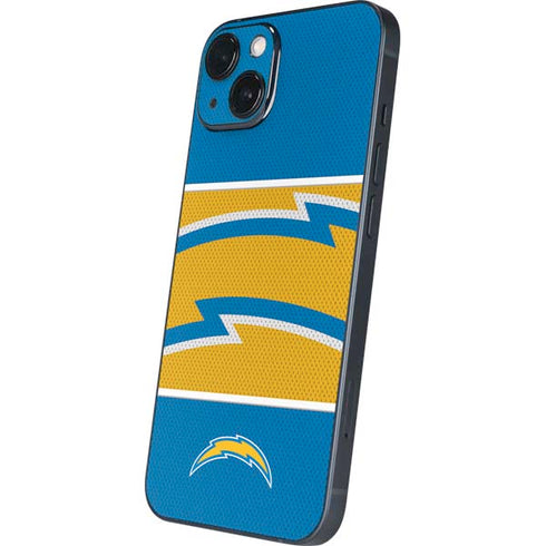 NFL Los Angeles Chargers Zone Block iPhone 14 Plus Skin