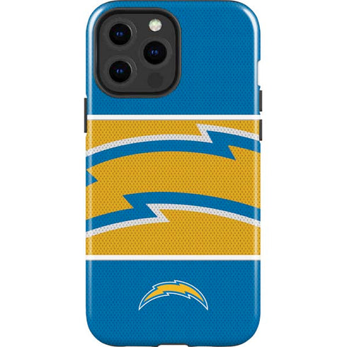 NFL Los Angeles Chargers Zone Block iPhone 15 Pro Max Impact Case
