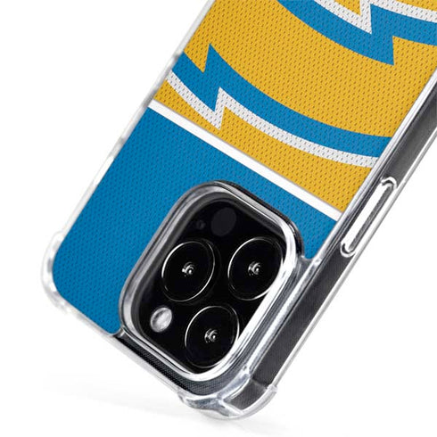 NFL Los Angeles Chargers Zone Block iPhone 15 Pro Max MagSafe Case
