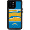 NFL Los Angeles Chargers Zone Block iPhone 14 Pro Max Waterproof Case