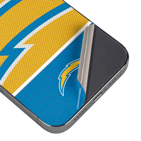NFL Los Angeles Chargers Zone Block iPhone 14 Pro Skin