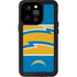 NFL Los Angeles Chargers Zone Block iPhone 14 Pro Waterproof Case