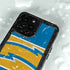 NFL Los Angeles Chargers Zone Block iPhone 14 Pro Waterproof Case