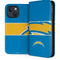 NFL Los Angeles Chargers Zone Block iPhone 15 Plus Folio Case