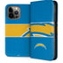 NFL Los Angeles Chargers Zone Block iPhone 15 Pro Max Folio Case