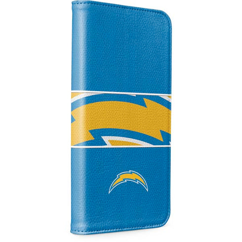 NFL Los Angeles Chargers Zone Block iPhone 15 Pro Max Folio Case
