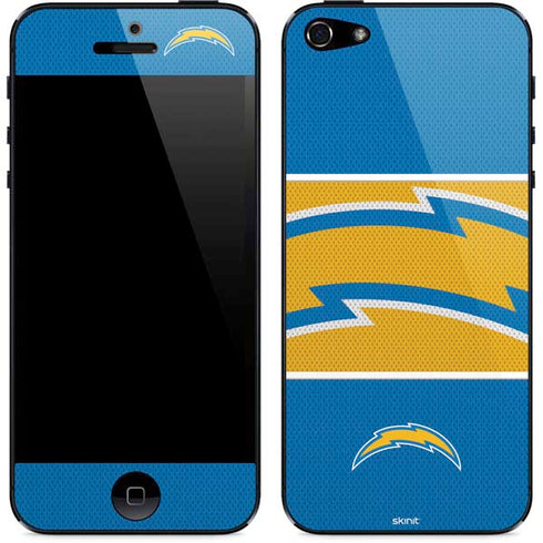 NFL Los Angeles Chargers Zone Block iPhone 5/5s/5SE Skin