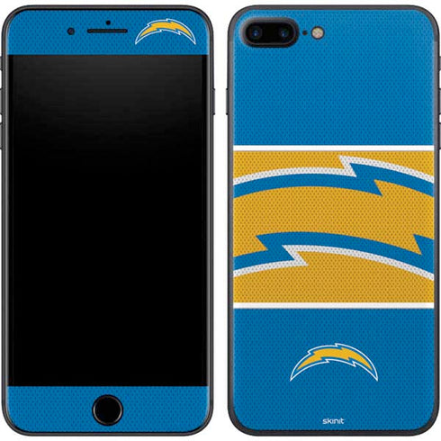 NFL Los Angeles Chargers Zone Block iPhone 8 Plus Skin