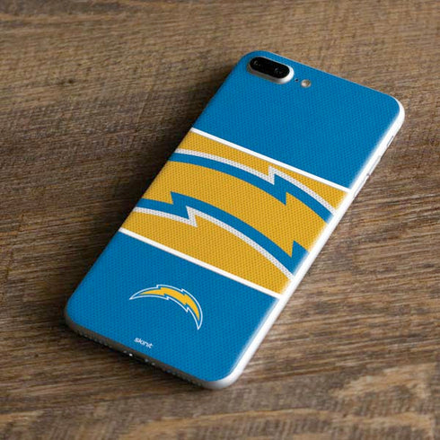 NFL Los Angeles Chargers Zone Block iPhone 8 Plus Skin