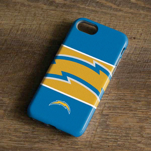 NFL Los Angeles Chargers Zone Block iPhone 8 Pro Case