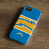 NFL Los Angeles Chargers Zone Block iPhone 8 Pro Case