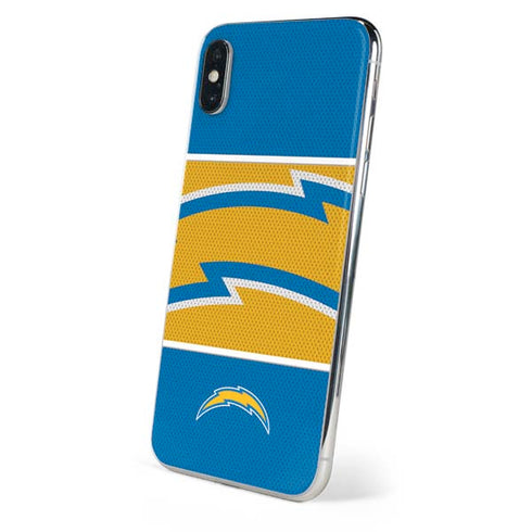 NFL Los Angeles Chargers Zone Block iPhone X Skin