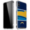 NFL Los Angeles Chargers Zone Block iPhone X/XS Clear Case