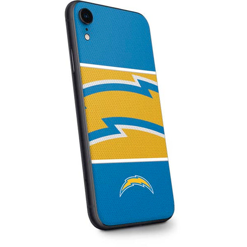 NFL Los Angeles Chargers Zone Block iPhone XR Skin