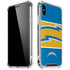 NFL Los Angeles Chargers Zone Block iPhone XS Max Clear Case