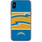 NFL Los Angeles Chargers Zone Block iPhone XS Skin