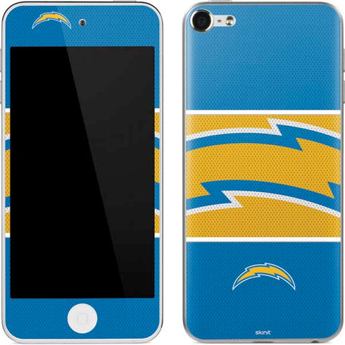 NFL Los Angeles Chargers Zone Block Apple iPod Skin