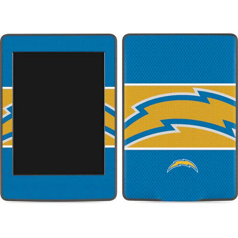 NFL Los Angeles Chargers Zone Block Amazon Kindle Skin