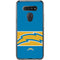 NFL Los Angeles Chargers Zone Block LG K51/Q51 Clear Case