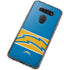 NFL Los Angeles Chargers Zone Block LG K51/Q51 Clear Case