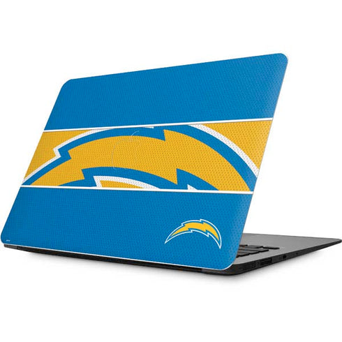 NFL Los Angeles Chargers Zone Block Apple MacBook Skin