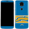 NFL Los Angeles Chargers Zone Block Moto E5 Plus Skin