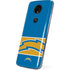 NFL Los Angeles Chargers Zone Block Moto E5 Plus Skin