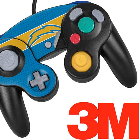 NFL Los Angeles Chargers Zone Block Nintendo GameCube Controller Skin