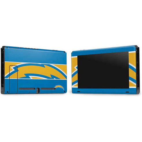 NFL Los Angeles Chargers Zone Block Nintendo Switch Bundle Skin