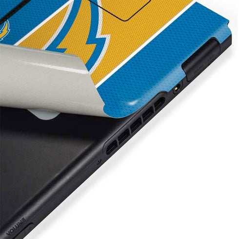 NFL Los Angeles Chargers Zone Block Nintendo Switch Bundle Skin