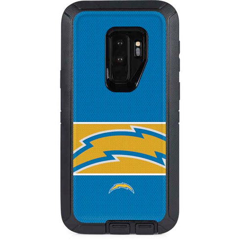 NFL Los Angeles Chargers Zone Block Otterbox Defender Galaxy Skin