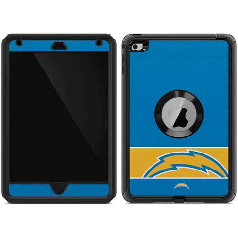 NFL Los Angeles Chargers Zone Block Otterbox Defender iPad Skin