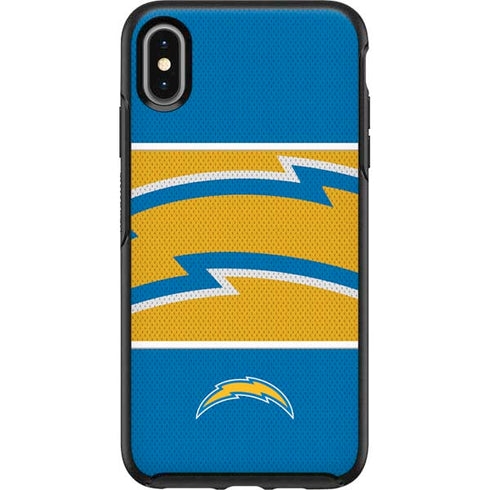 NFL Los Angeles Chargers Zone Block Otterbox Symmetry iPhone Skin