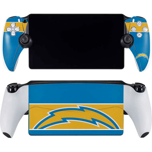 NFL Los Angeles Chargers Zone Block PlayStation Portal Remote Player Skin