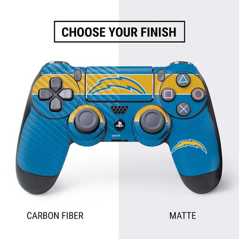 NFL Los Angeles Chargers Zone Block PS4 Pro/Slim Controller Skin