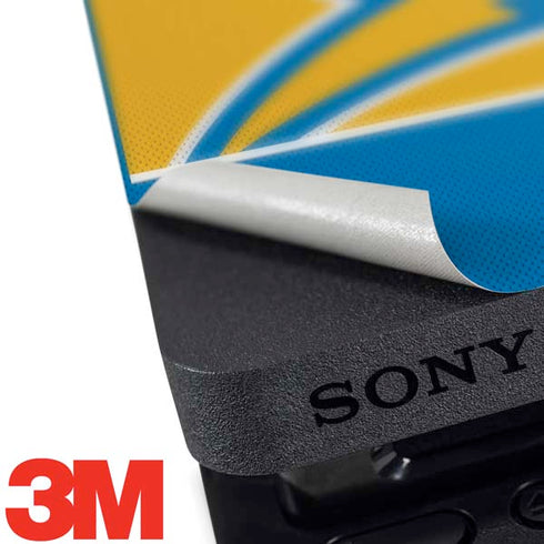 NFL Los Angeles Chargers Zone Block PS4 Slim Skin