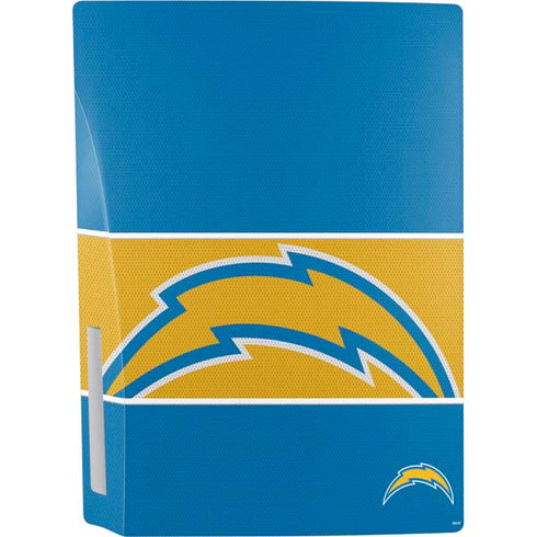 NFL Los Angeles Chargers Zone Block PS5 Console Skin