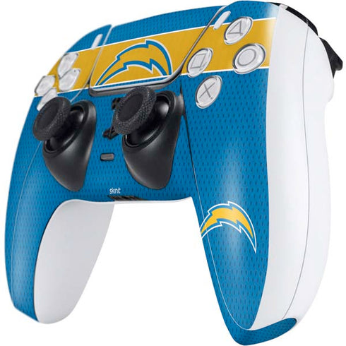 NFL Los Angeles Chargers Zone Block PS5 Controller Skin