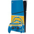 NFL Los Angeles Chargers Zone Block PS5 Slim Digital Edition Console Skin
