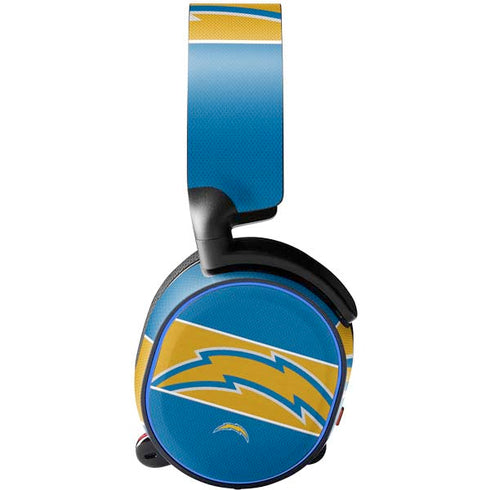 NFL Los Angeles Chargers Zone Block SteelSeries Arctis 3 Skin