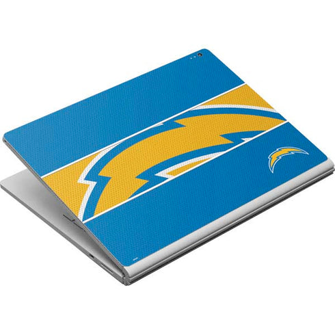NFL Los Angeles Chargers Zone Block Surface Book Skin