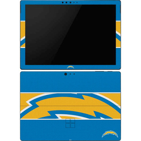NFL Los Angeles Chargers Zone Block Surface Pro 6 Skin