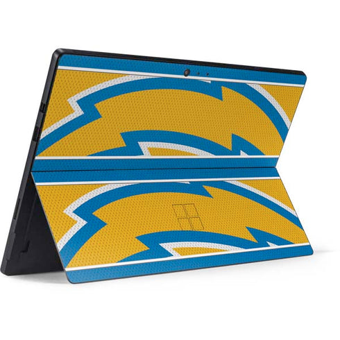 NFL Los Angeles Chargers Zone Block Surface Pro 6 Skin