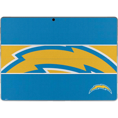 NFL Los Angeles Chargers Zone Block Surface Pro 8 Skin