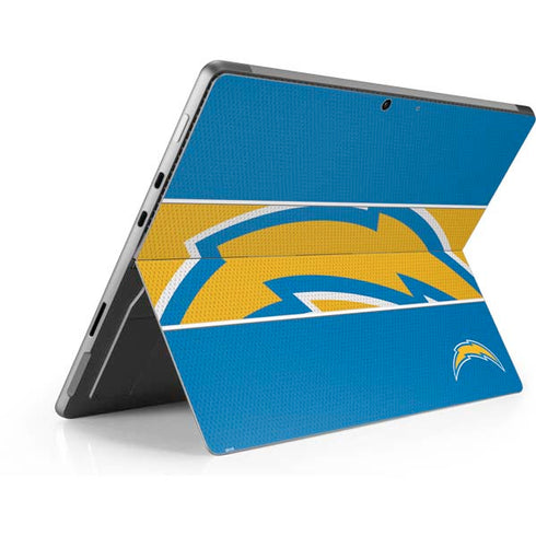 NFL Los Angeles Chargers Zone Block Surface Pro 9 Skin