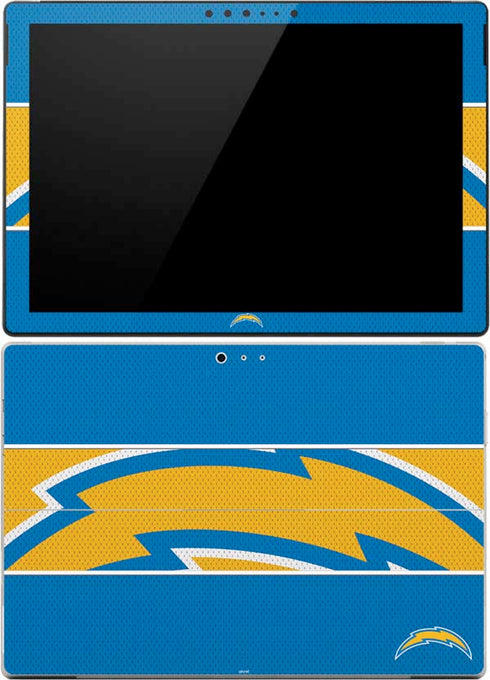 NFL Los Angeles Chargers Zone Block Surface Pro (2017) Skin