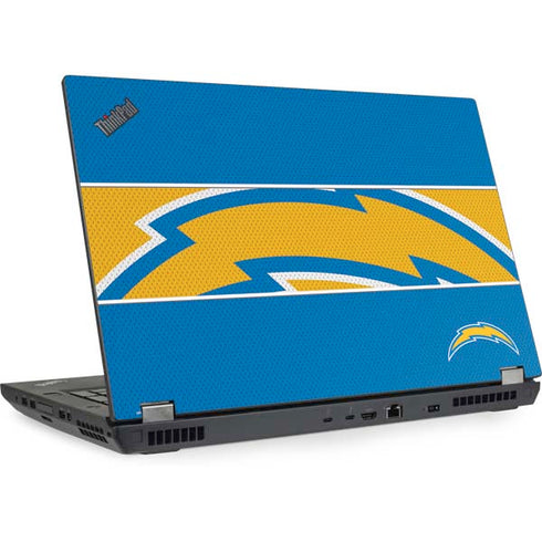 NFL Los Angeles Chargers Zone Block Lenovo ThinkPad Skin